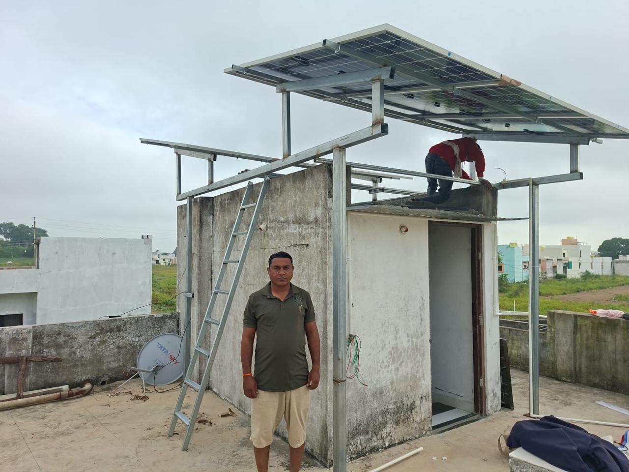 Solar installation in Mumbai